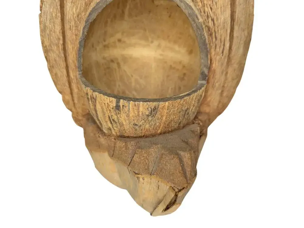 Coconut Shell Bird Feeder Love Birds 9